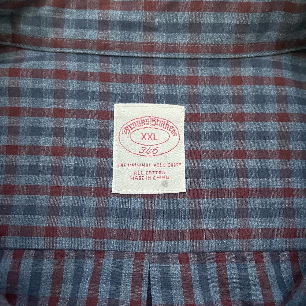 Brooks Brothers check shirt NEW WITHOUT TAGS - Picture 2 of 5